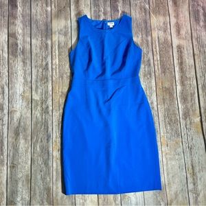 J. Crew Factory Blue Sheath Dress